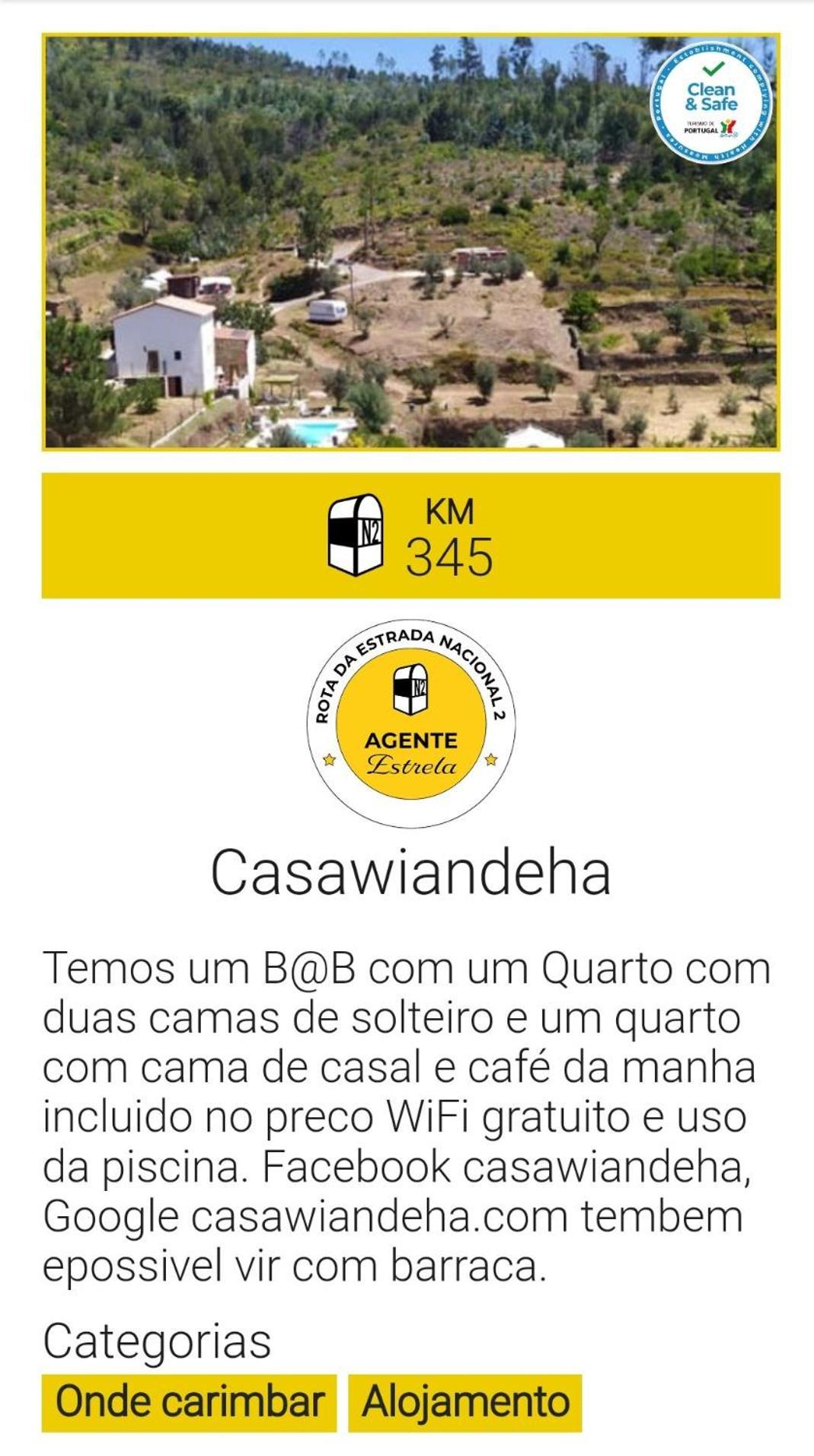 Casa Wiandeha Bed and Breakfast Figueiredo  Esterno foto